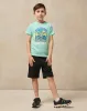 Boys Mint Fun Time Graphic Short Sleeve T-Shirt sold by Redtag