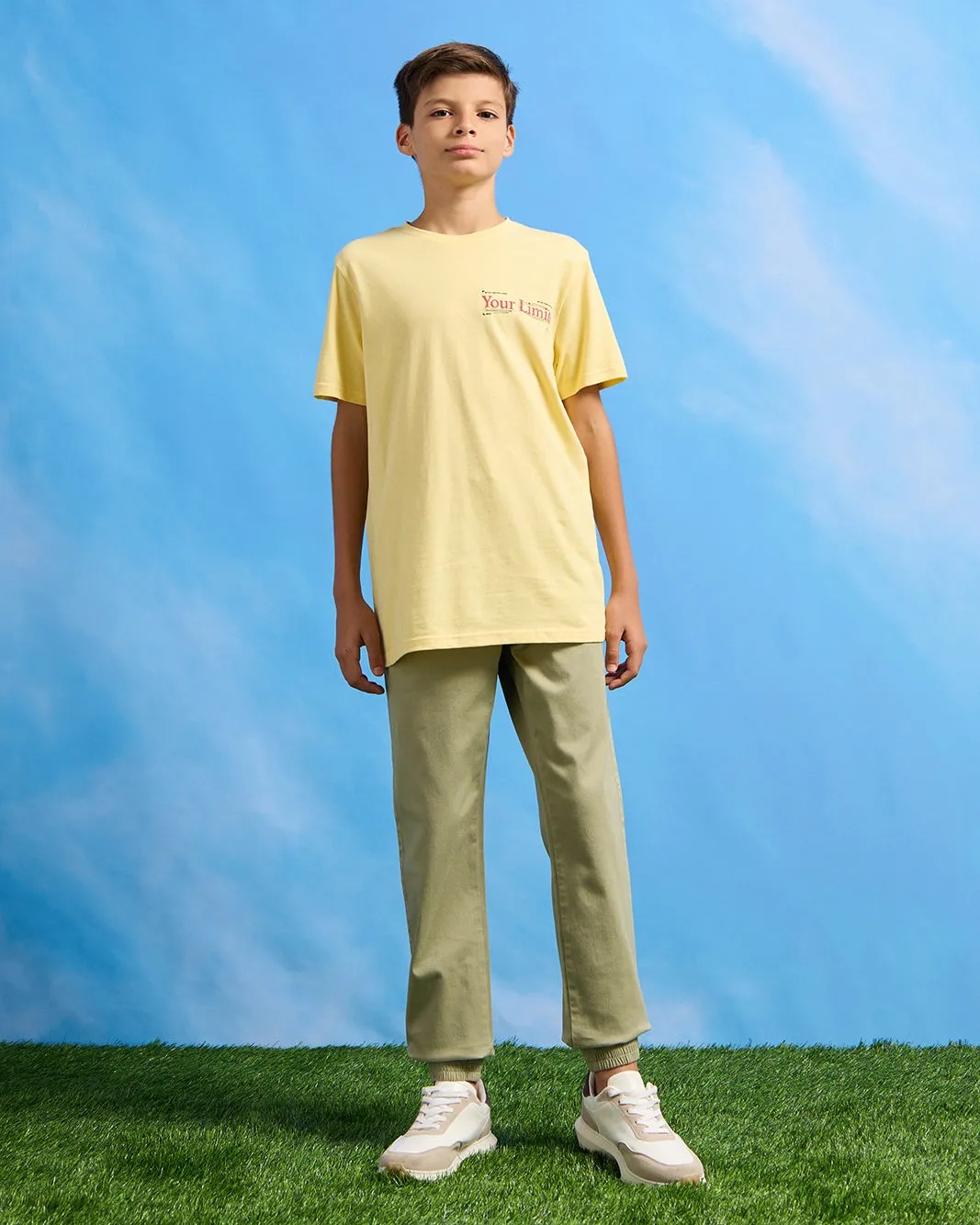 Senior Boys Mint Pull On Table Joggers sold by Redtag product image thumbnail 2