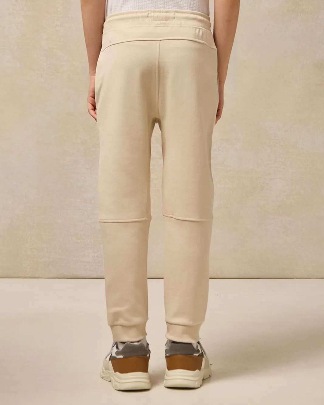 Boys Beige Embellished Track Pants sold by Redtag product image thumbnail 3