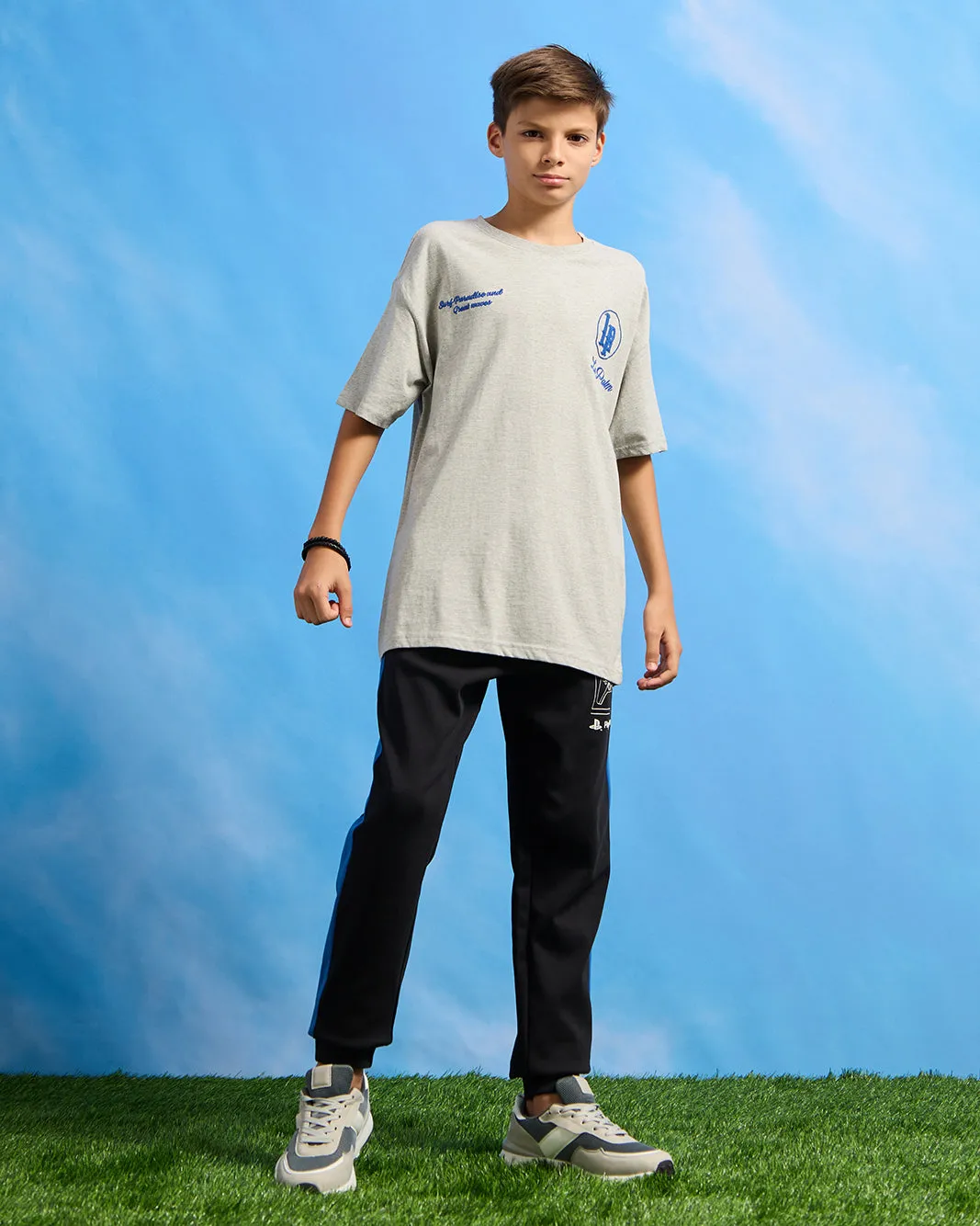 Senior Boys Black PlayStation Active Pants sold by Redtag product image thumbnail 2