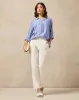 Women Blue Striped Long Tunic sold by Redtag
