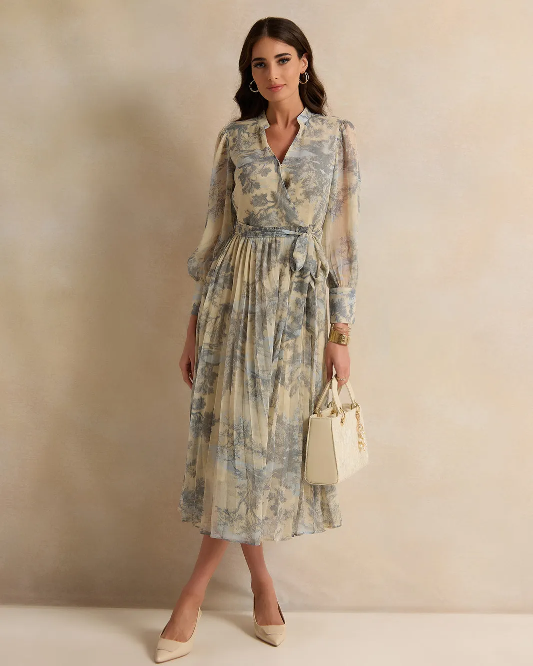 Women Assorted Printed Long Sleeve Maxi Dress sold by Redtag product image thumbnail 4