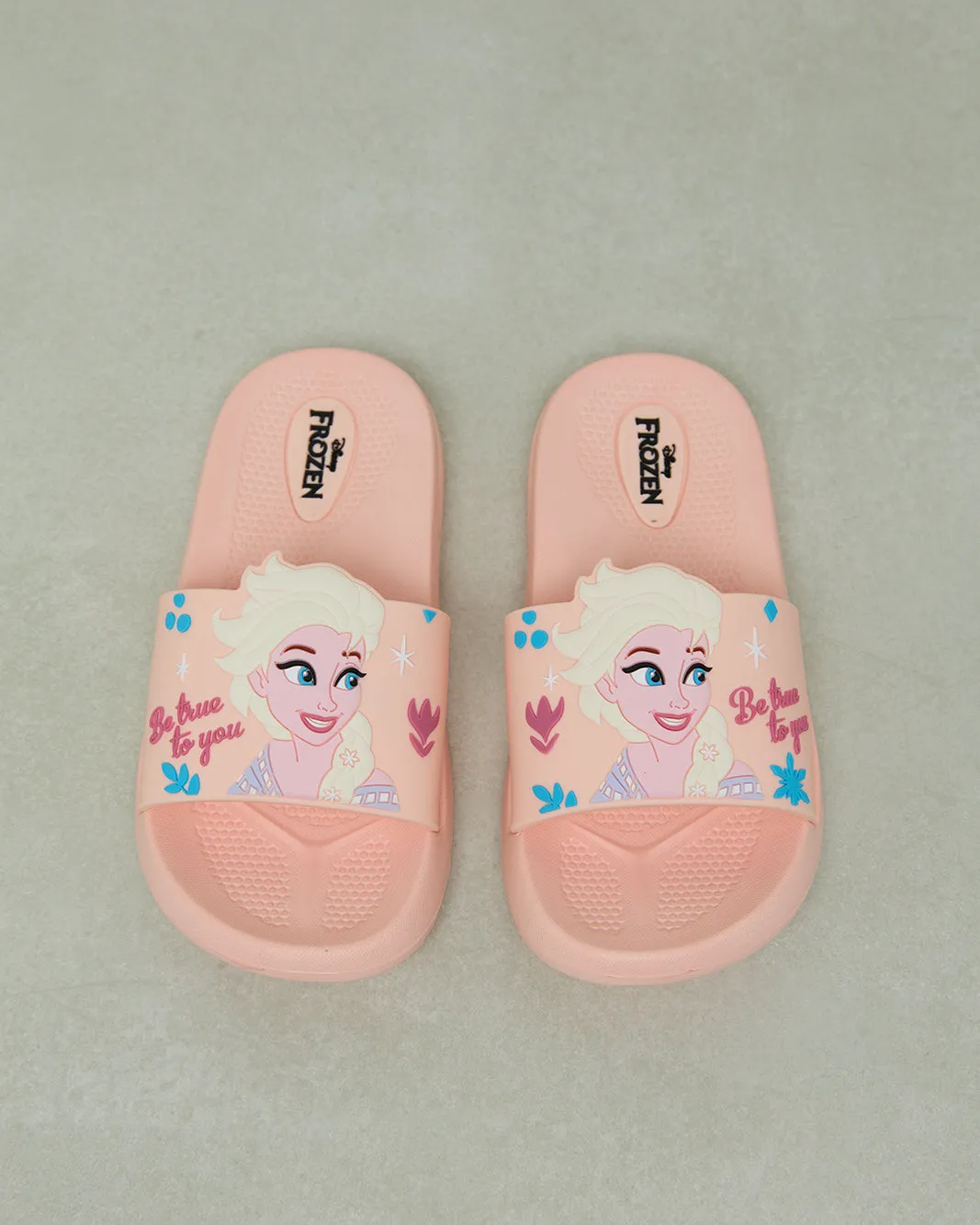 Girls Pink Frozen Print Slide sold by Redtag product image thumbnail 2