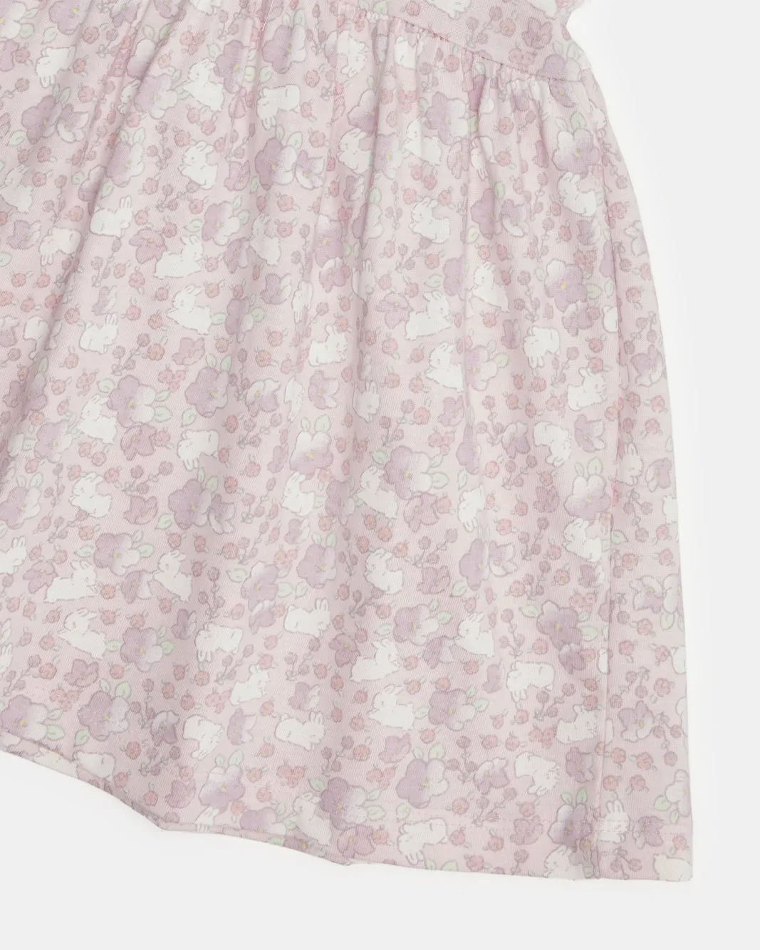 Infant Girls Lilac Printed Collared Dress With Headband sold by Redtag product image thumbnail 3