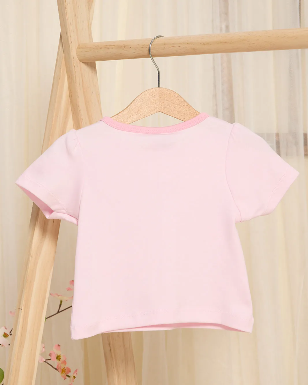 Infant Girls Pink Printed T-Shirt sold by Redtag product image thumbnail 4