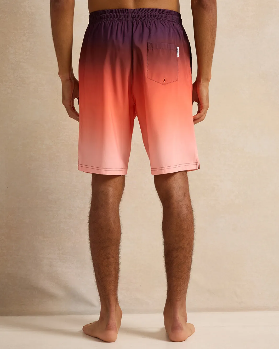 Men Multicolour Printed Active Shorts sold by Redtag product image thumbnail 3