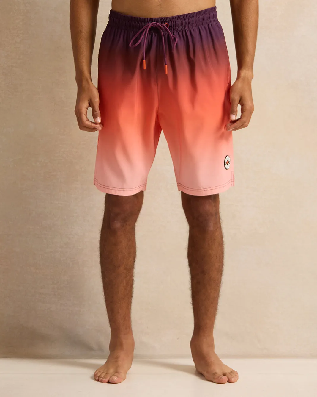 Men Multicolour Printed Active Shorts sold by Redtag