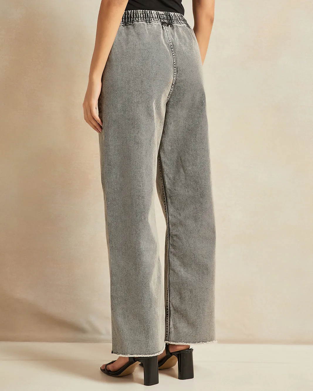 Women Black Jogger Jeans sold by Redtag product image thumbnail 3