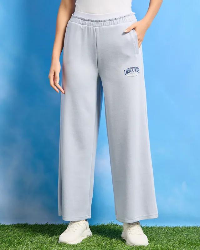Women Blue Wide Leg Active Pants sold by Redtag