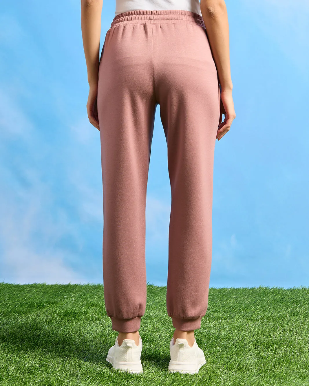 Women Rust Printed Jogger Pants sold by Redtag product image thumbnail 3