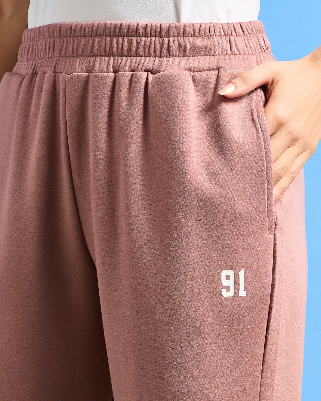 Women Rust Printed Jogger Pants sold by Redtag product image thumbnail 4