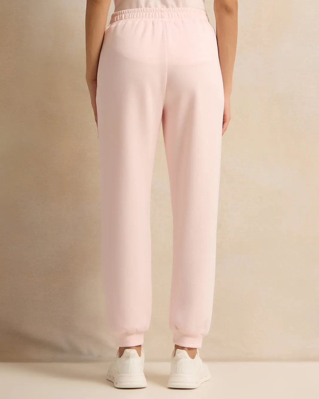 Women Pink Elasticated Waist Joggers sold by Redtag product image thumbnail 3