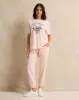 Women Pink Elasticated Waist Joggers sold by Redtag