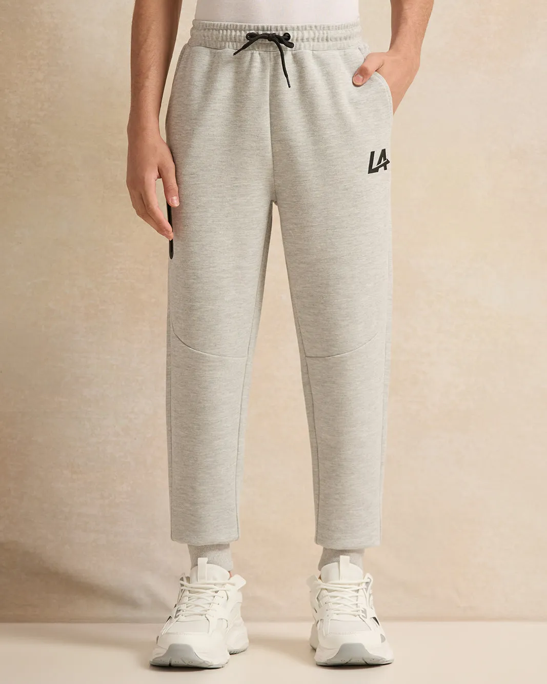 Senior Boys Grey Embellished Active Pants sold by Redtag