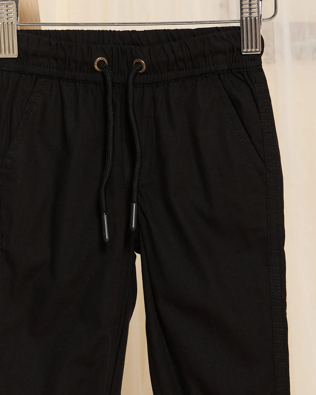 Infant Boys Black Poplin Jogger sold by Redtag product image thumbnail 2