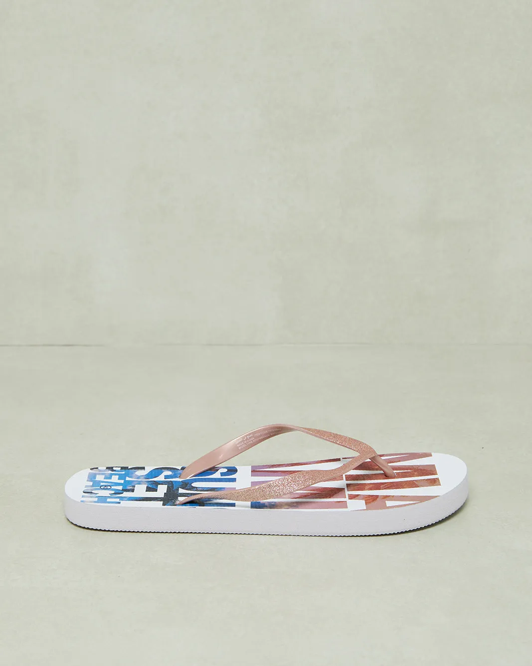 Women Multicolour Printed Flip Flop sold by Redtag