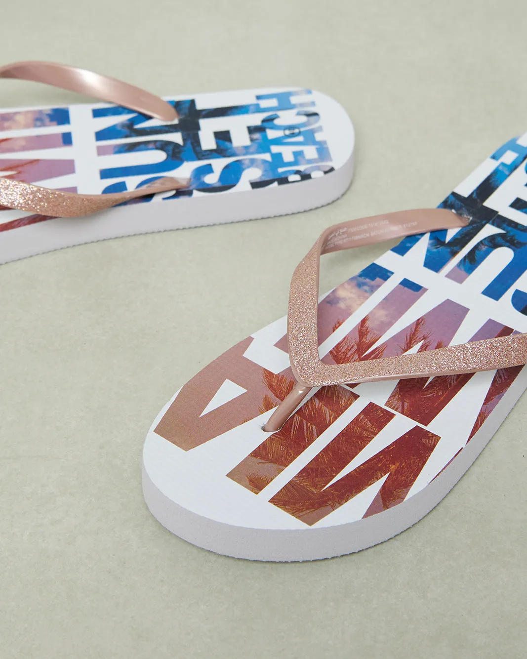 Women Multicolour Printed Flip Flop sold by Redtag product image thumbnail 3