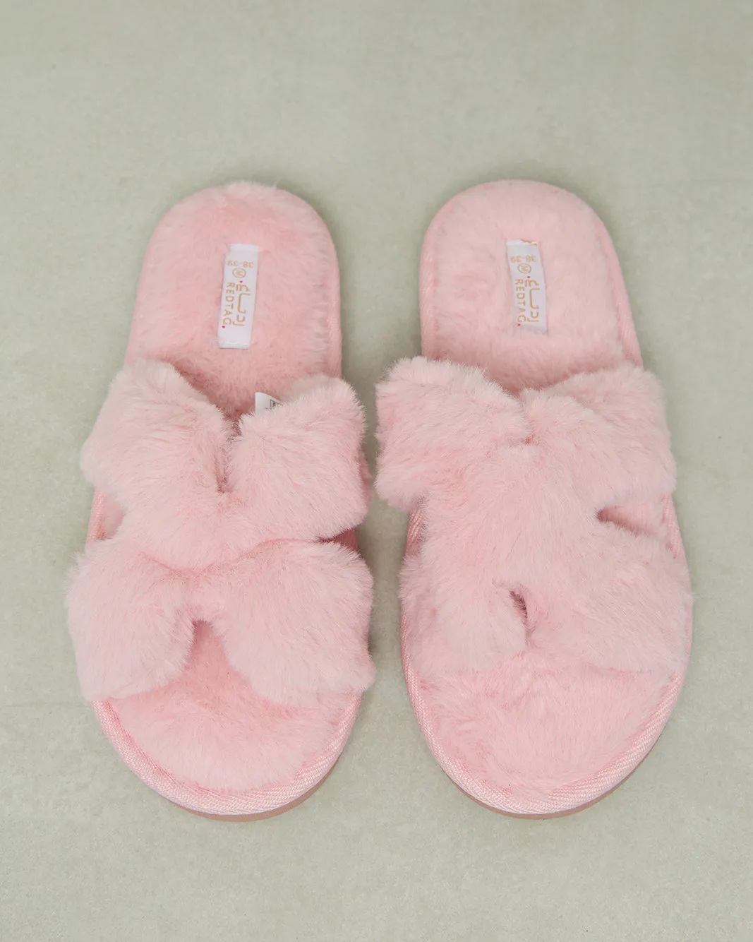 Women Pink H Upper Slipper sold by Redtag product image thumbnail 2