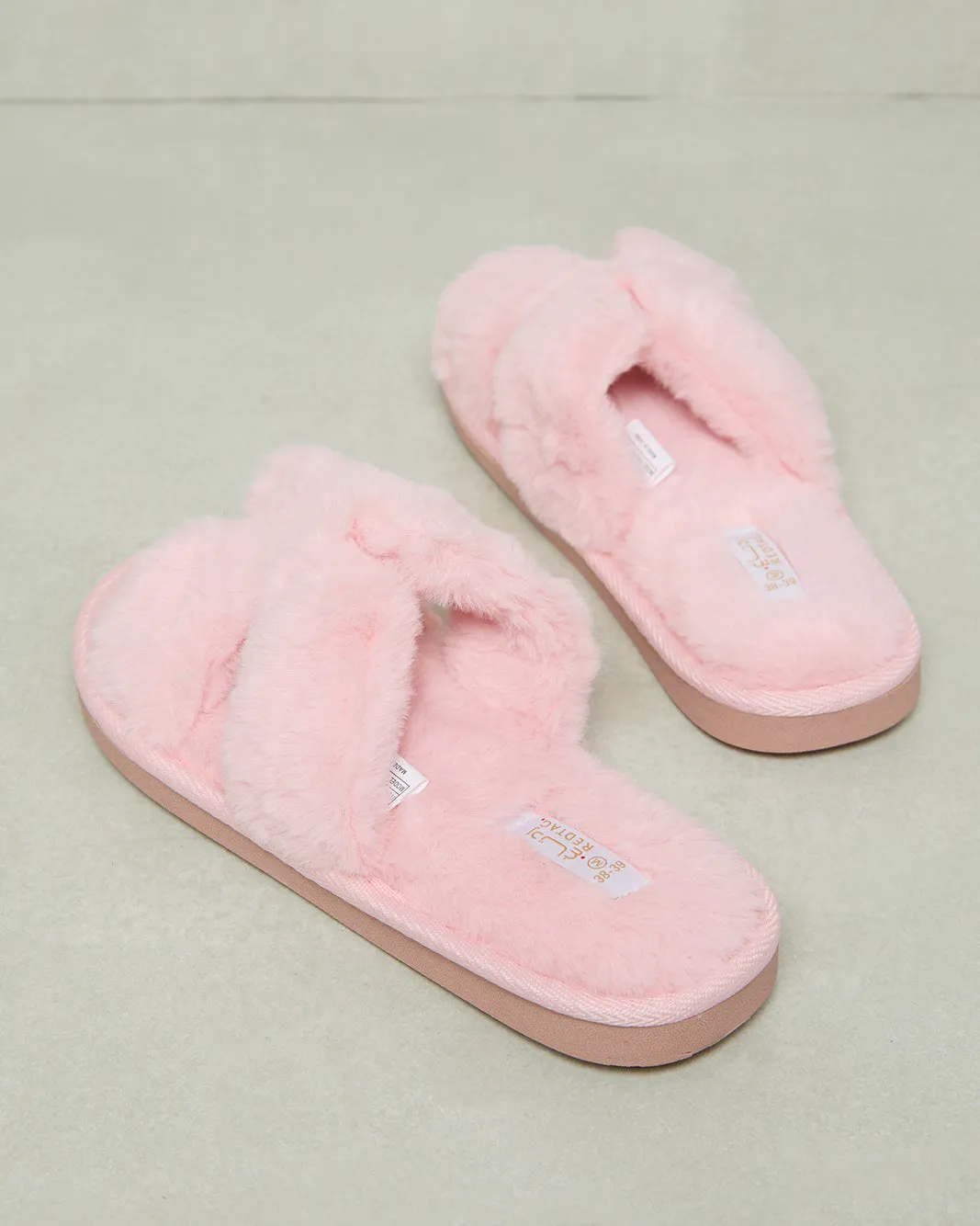 Women Pink H Upper Slipper sold by Redtag product image thumbnail 4