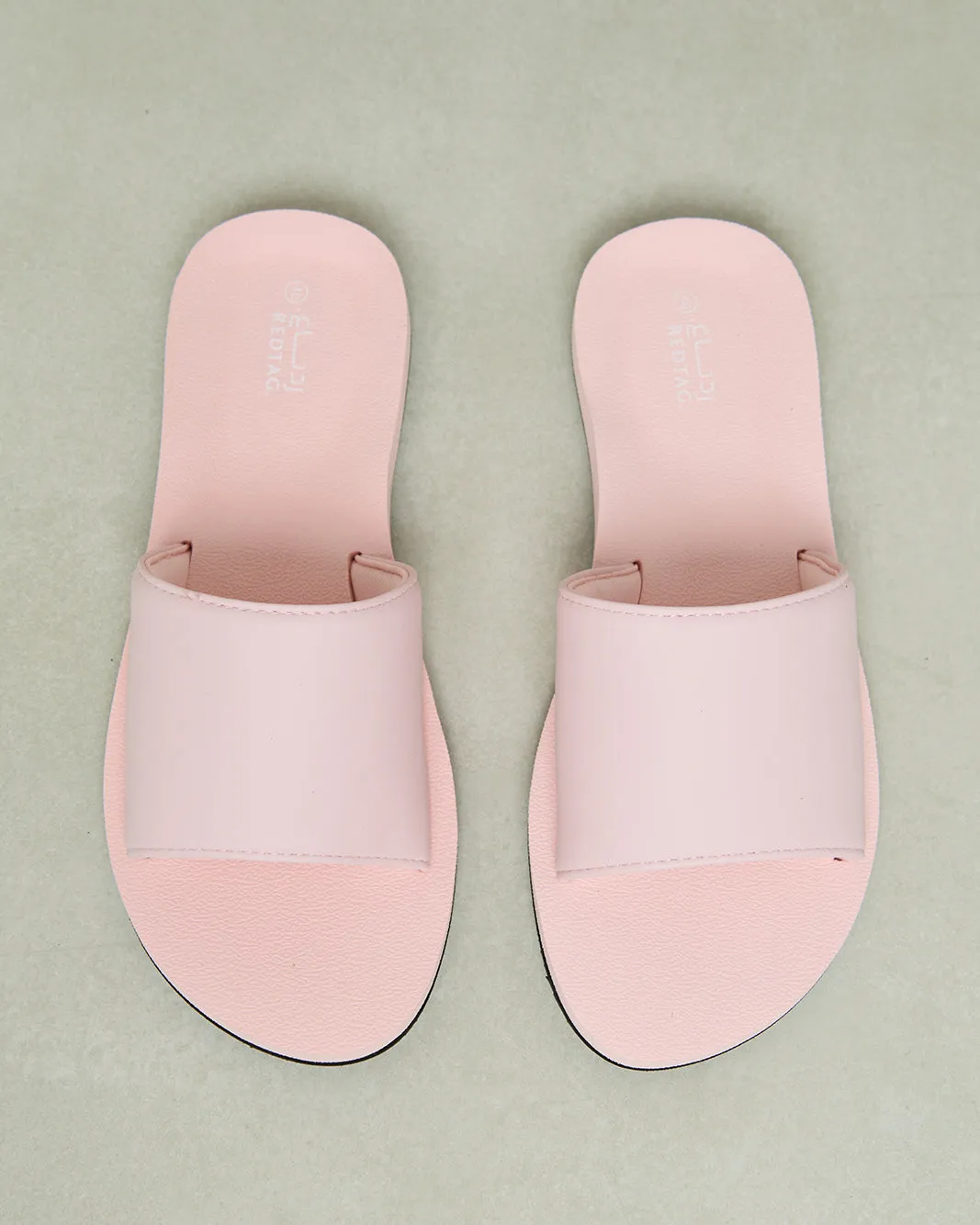Women Pink Plain Slide sold by Redtag product image thumbnail 2