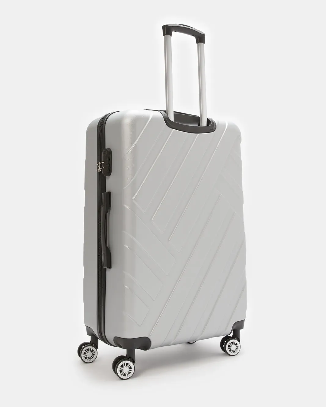 Grey Textured Trolley Luggage 24 Inch sold by Redtag product image thumbnail 2
