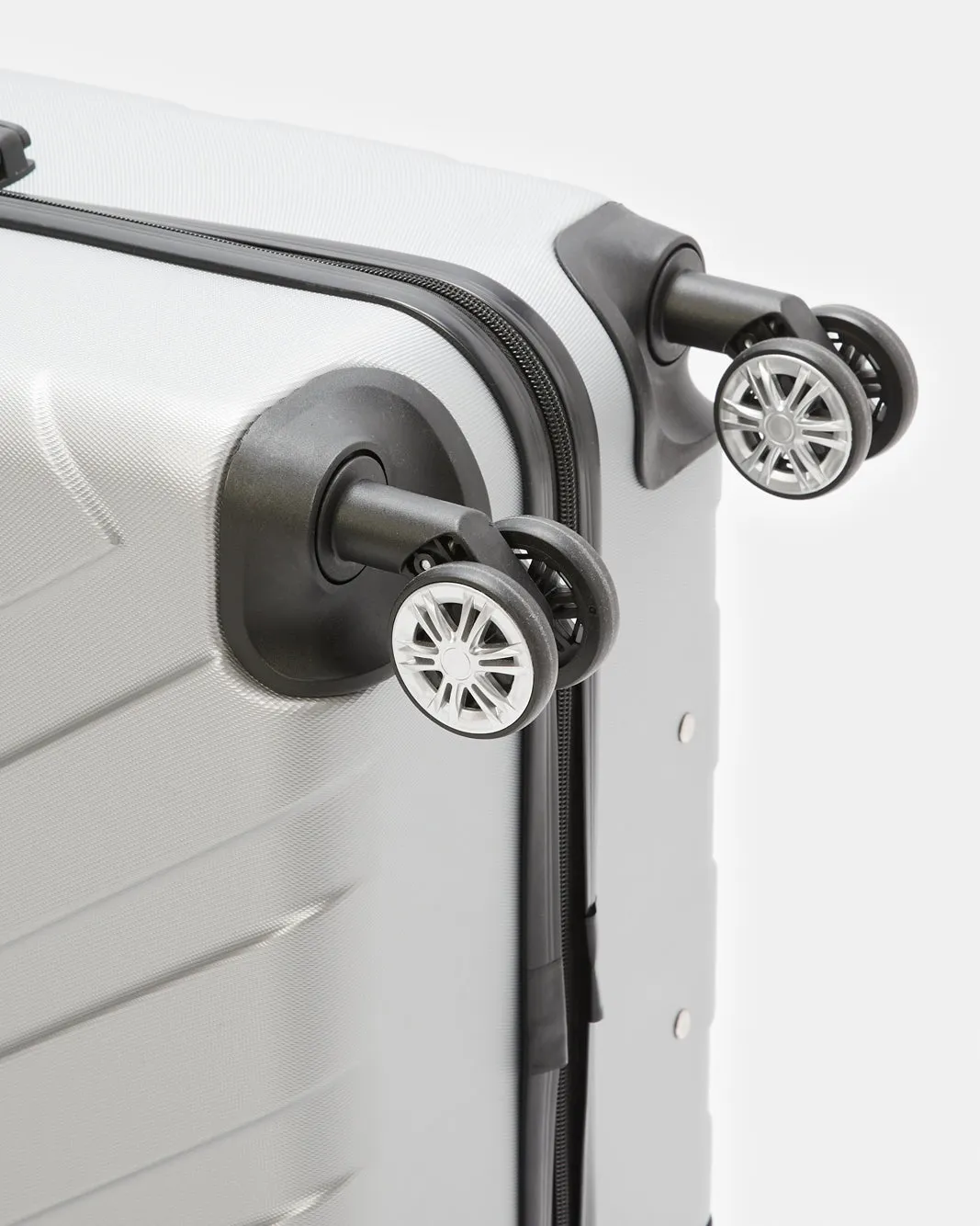 Grey Textured Trolley Luggage 24 Inch sold by Redtag product image thumbnail 4