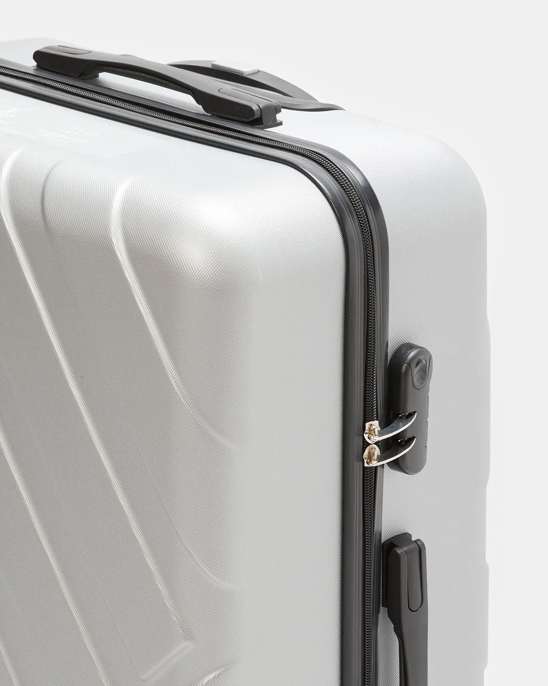 Grey Textured Trolley Luggage 24 Inch sold by Redtag product image thumbnail 3