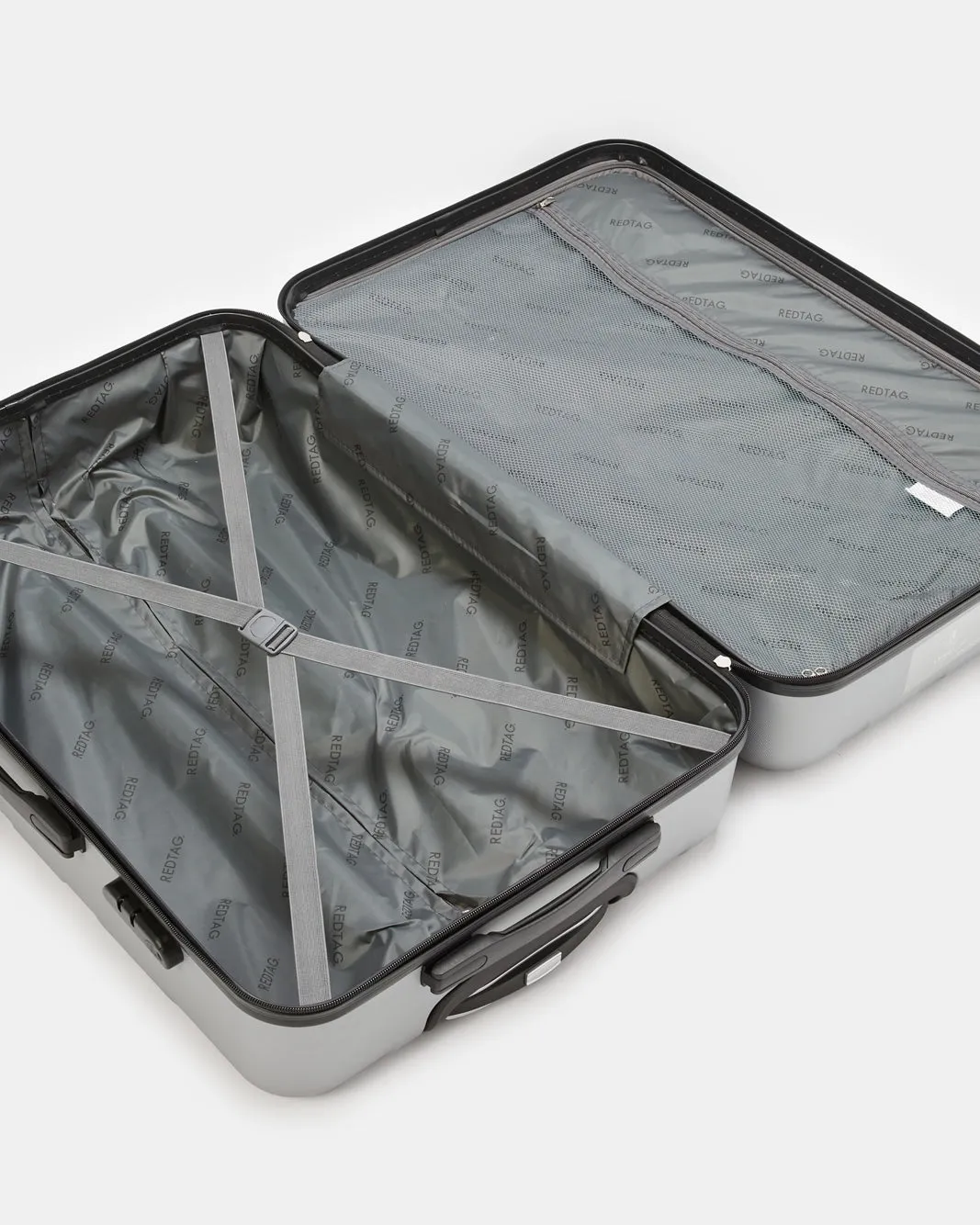 Grey Textured Trolley Luggage 24 Inch sold by Redtag product image thumbnail 5