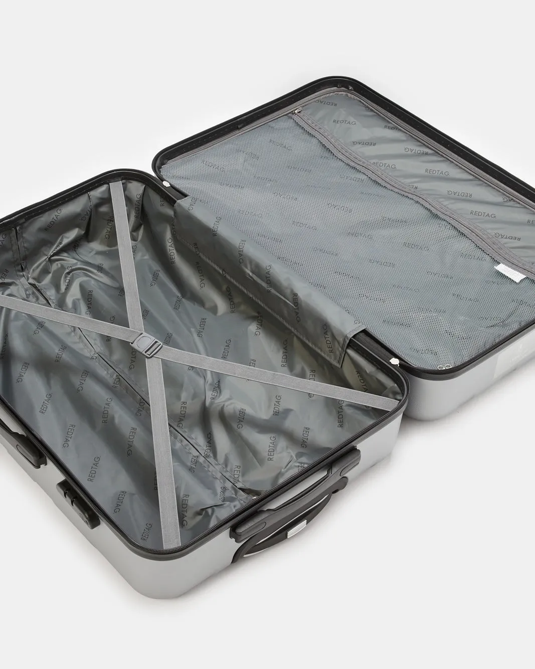 Grey Textured Trolley Luggage 28 Inch sold by Redtag product image thumbnail 5