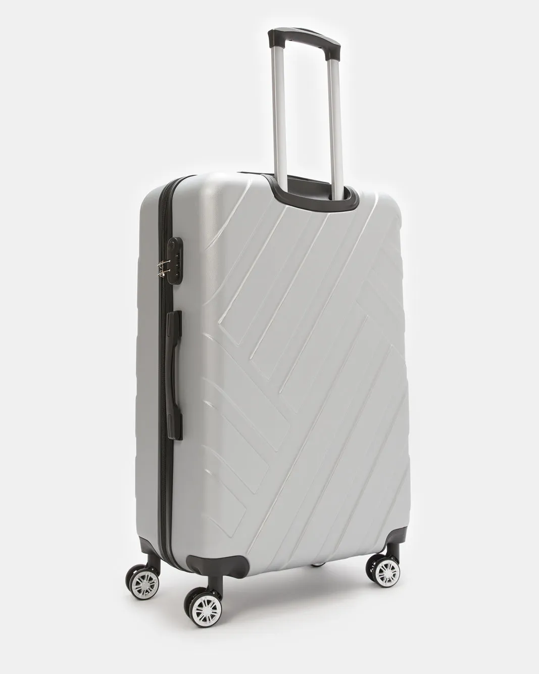 Grey Textured Trolley Luggage 28 Inch sold by Redtag product image thumbnail 2