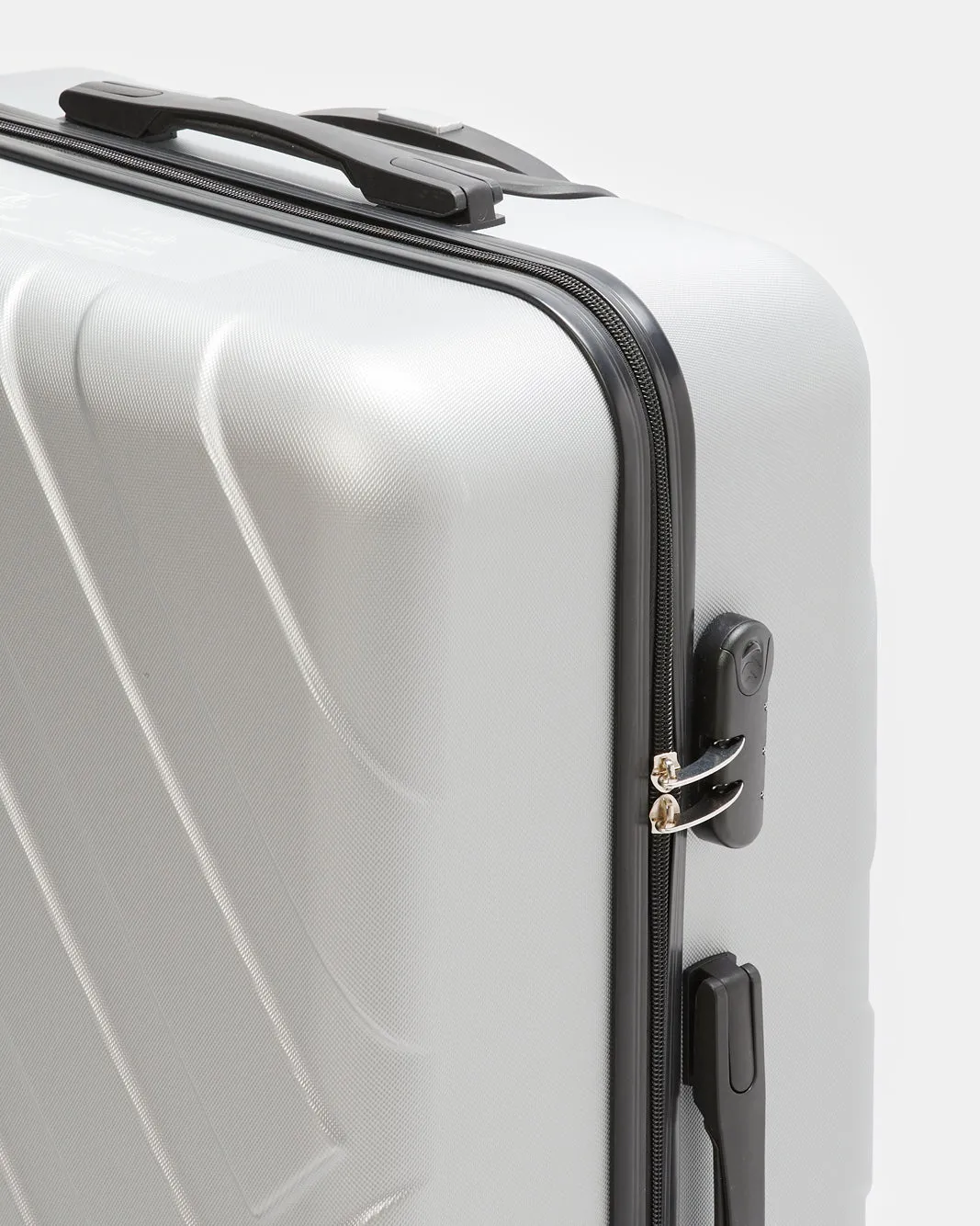 Grey Textured Trolley Luggage 28 Inch sold by Redtag product image thumbnail 3