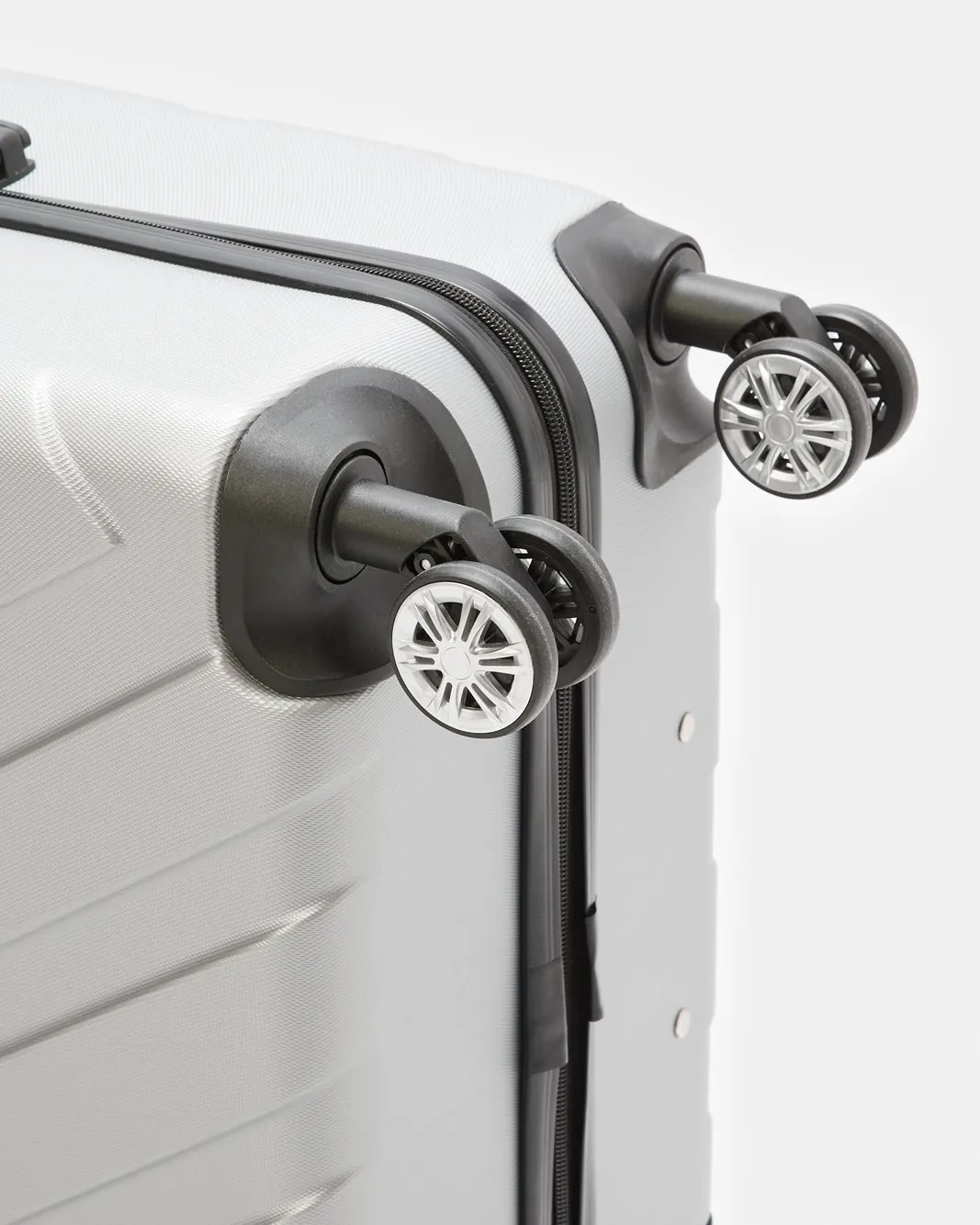 Grey Textured Trolley Luggage 28 Inch sold by Redtag product image thumbnail 4