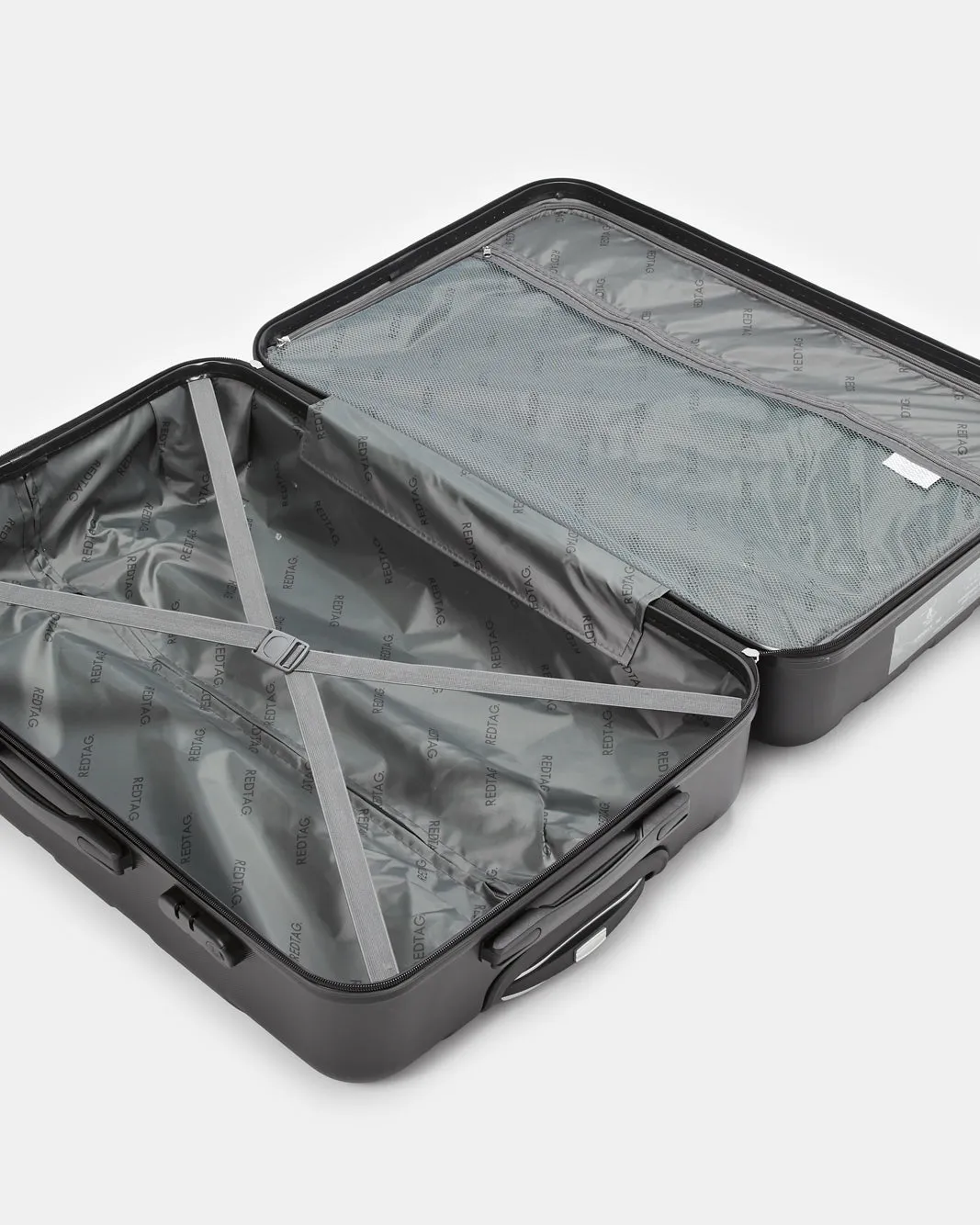 Black Textured Trolley Luggage 24 Inch sold by Redtag product image thumbnail 5