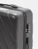 Black Textured Trolley Luggage 24 Inch sold by Redtag