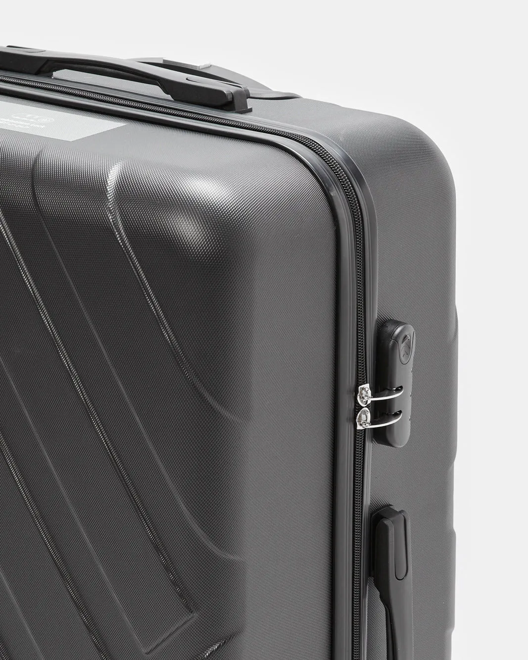 Black Textured Trolley Luggage 24 Inch sold by Redtag product image thumbnail 3