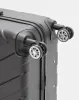 Black Textured Trolley Luggage 24 Inch sold by Redtag