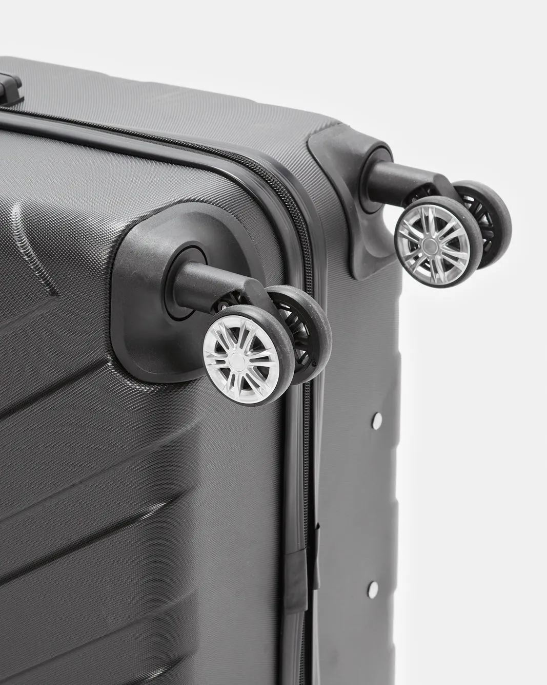 Black Textured Trolley Luggage 24 Inch sold by Redtag product image thumbnail 4