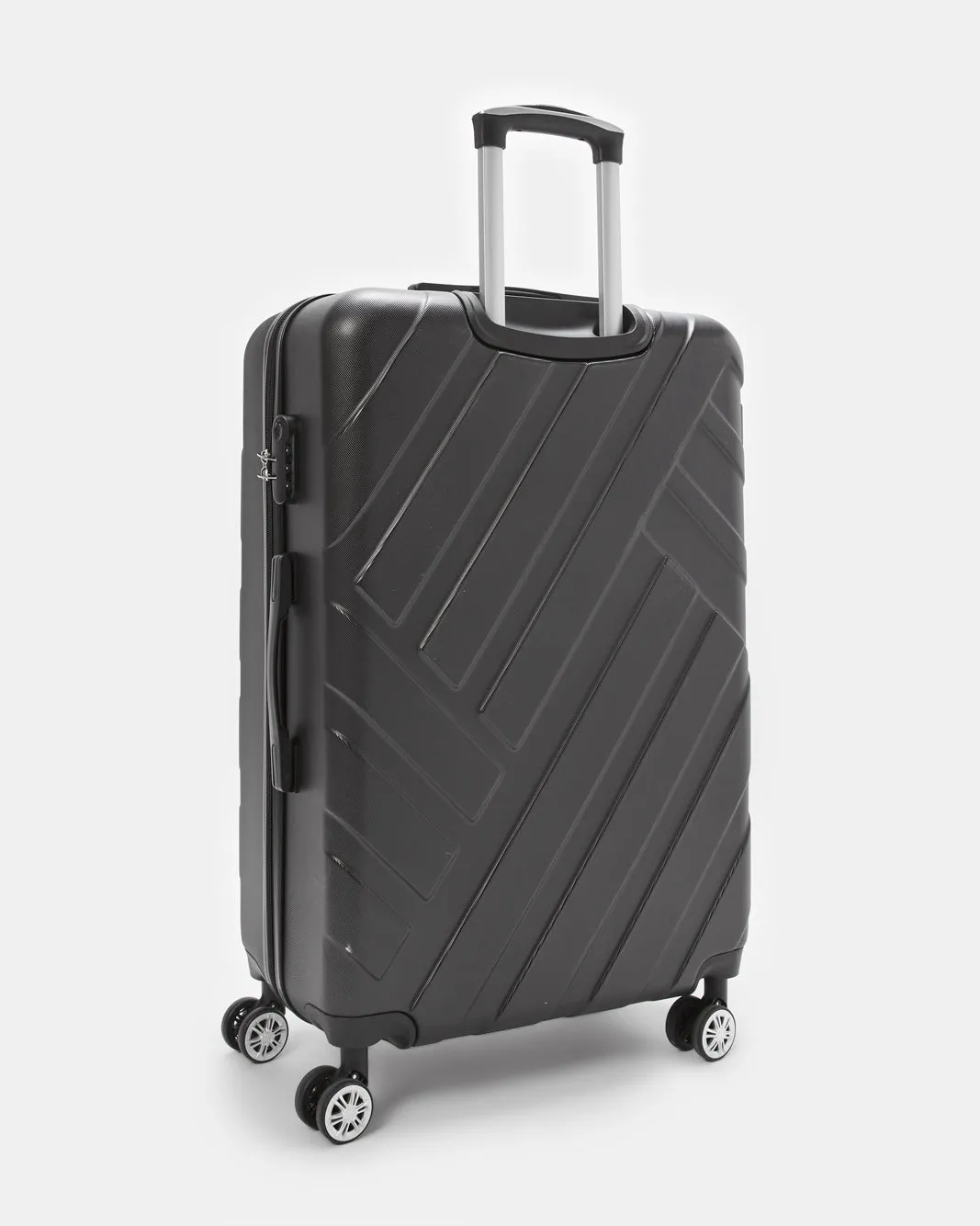 Black Textured Trolley Luggage 24 Inch sold by Redtag product image thumbnail 2