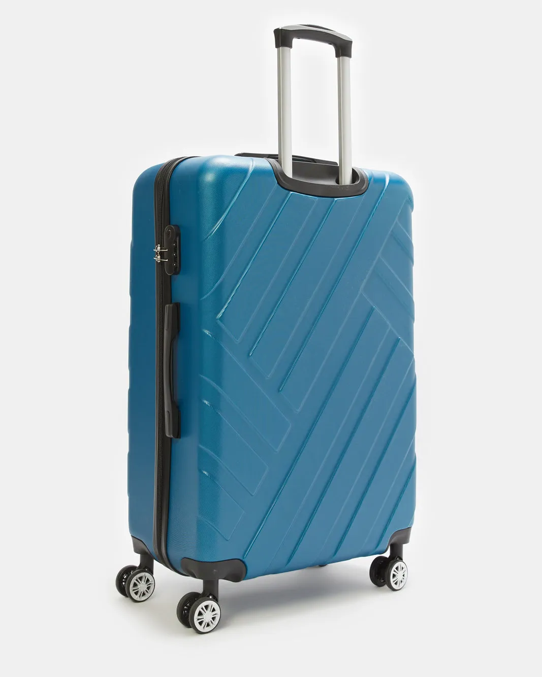 Blue Textured Trolley Luggage 28 Inch sold by Redtag product image thumbnail 2