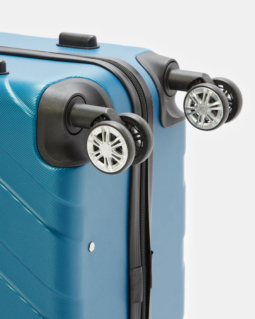 Blue Textured Trolley Luggage 20 Inch sold by Redtag product image thumbnail 4
