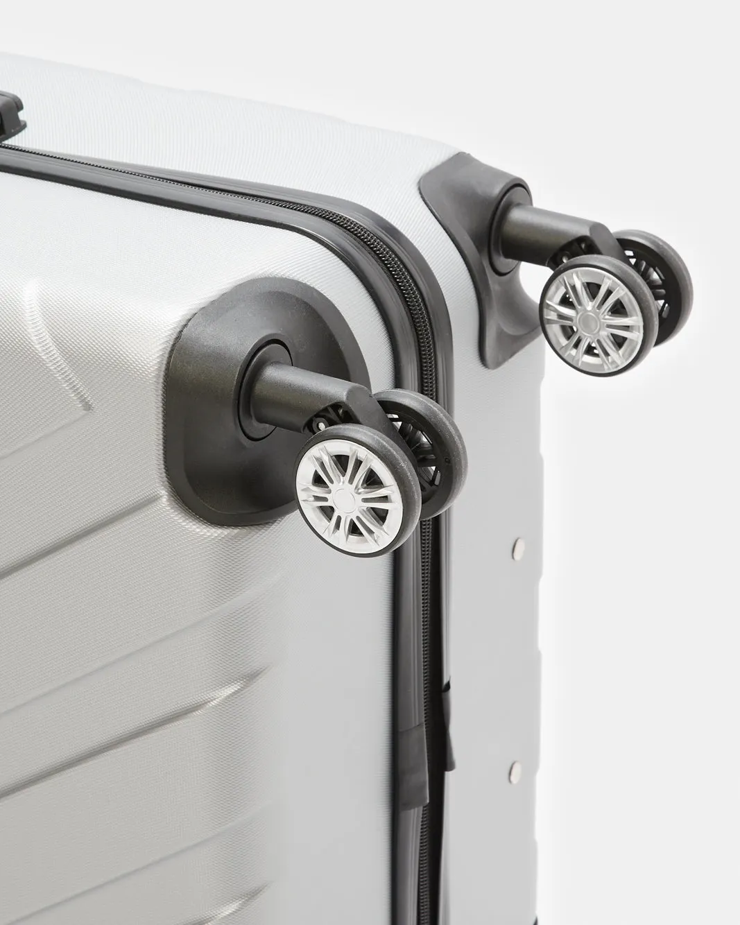 Grey Textured Trolley Luggage 20 Inch sold by Redtag product image thumbnail 4