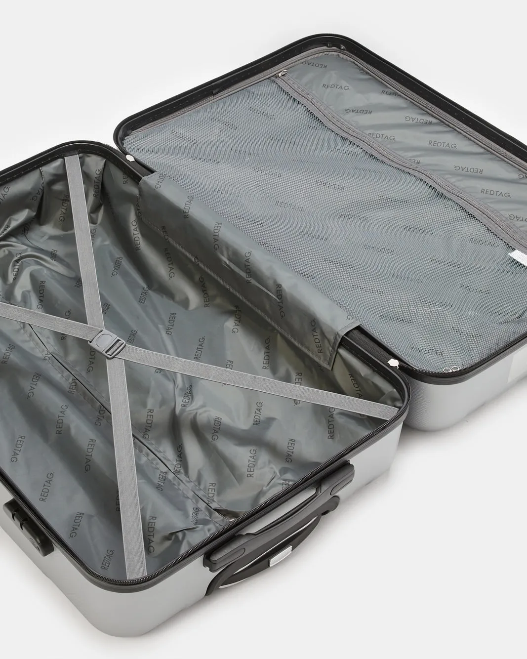 Grey Textured Trolley Luggage 20 Inch sold by Redtag product image thumbnail 5