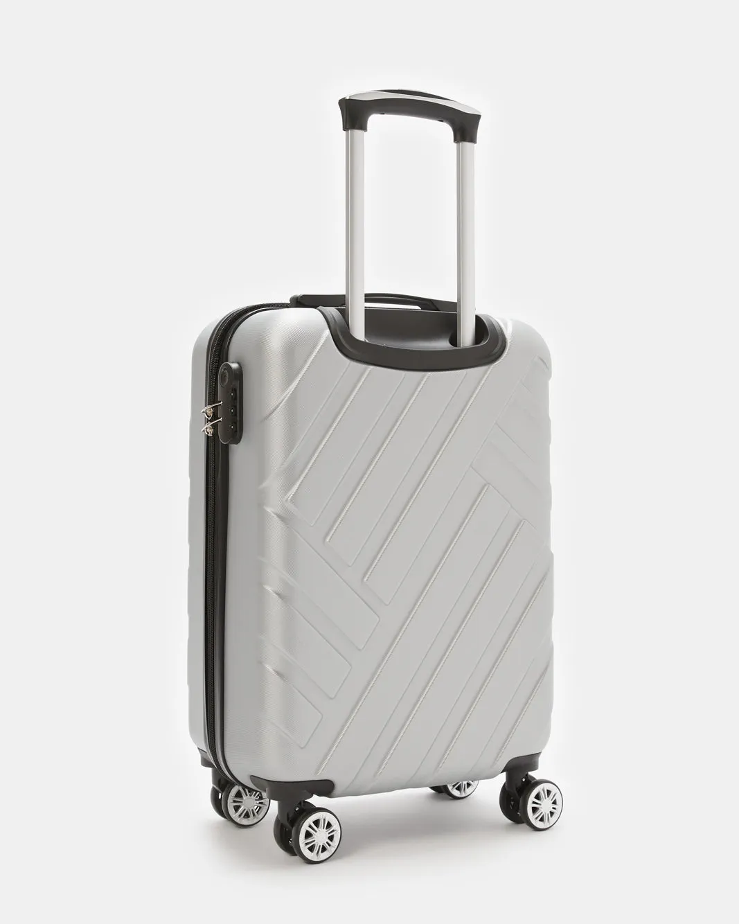 Grey Textured Trolley Luggage 20 Inch sold by Redtag product image thumbnail 2