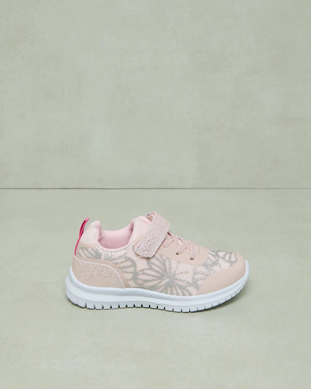 Girls Pink Glitter Sneakers sold by Redtag