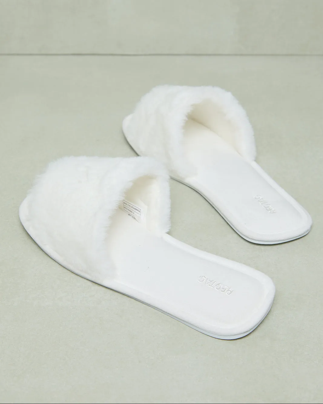 Women White Classic Slipper sold by Redtag product image thumbnail 4