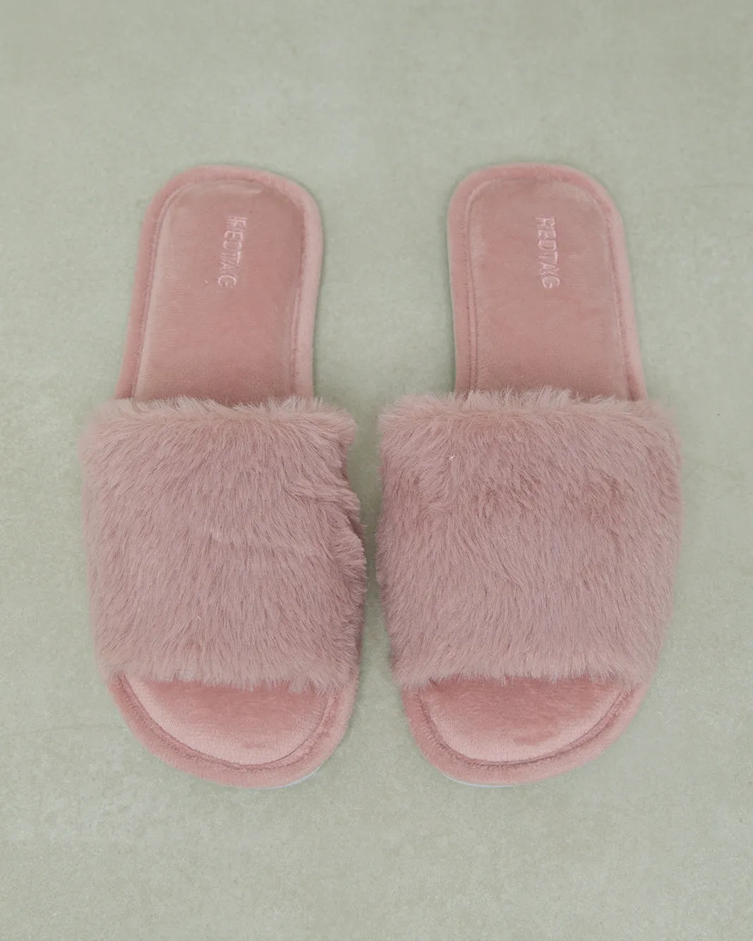 Women Pink Classic Slipper sold by Redtag product image thumbnail 2