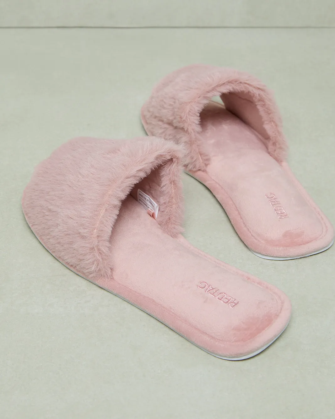 Women Pink Classic Slipper sold by Redtag product image thumbnail 4