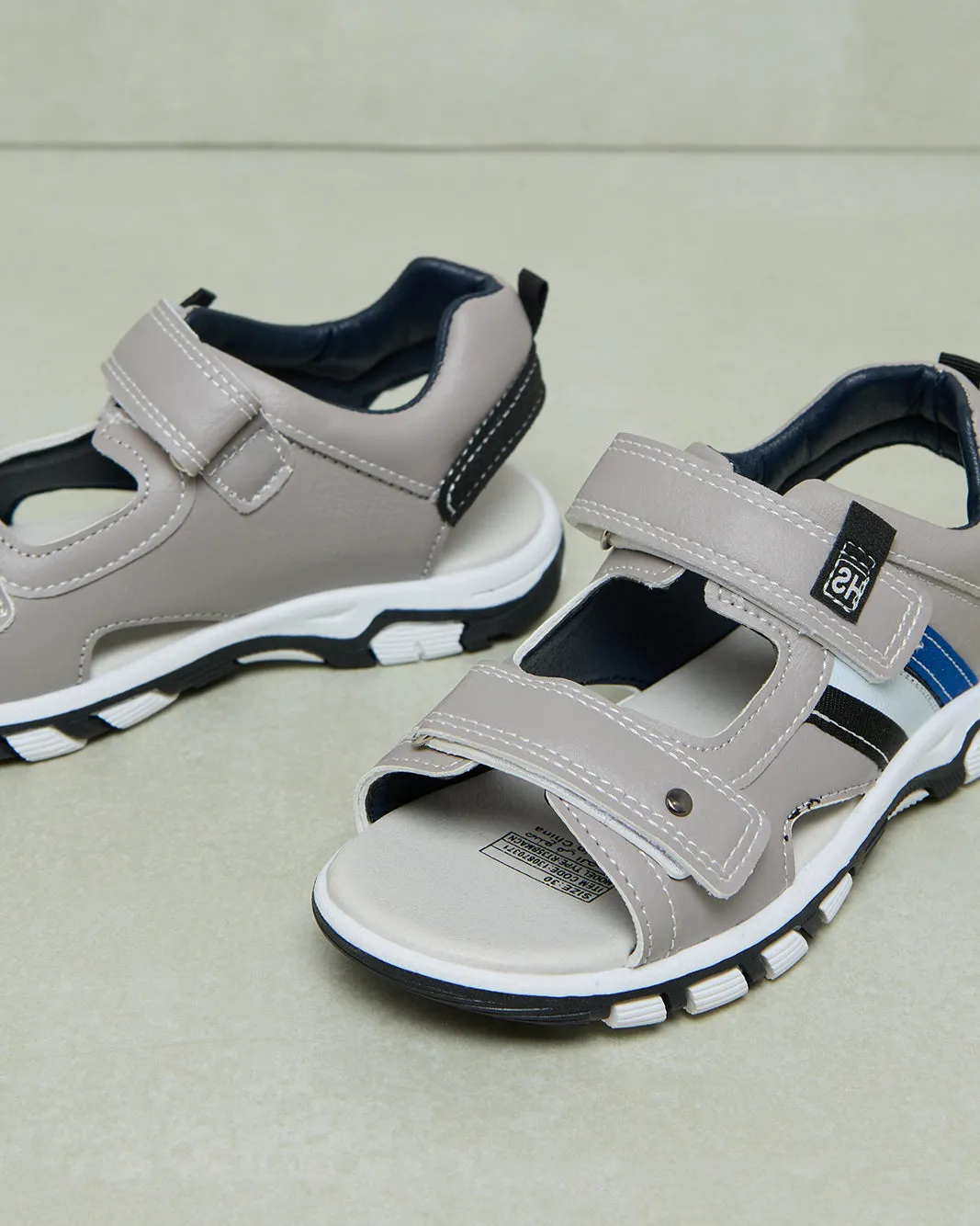 Boys Grey Sport Sandals sold by Redtag product image thumbnail 3