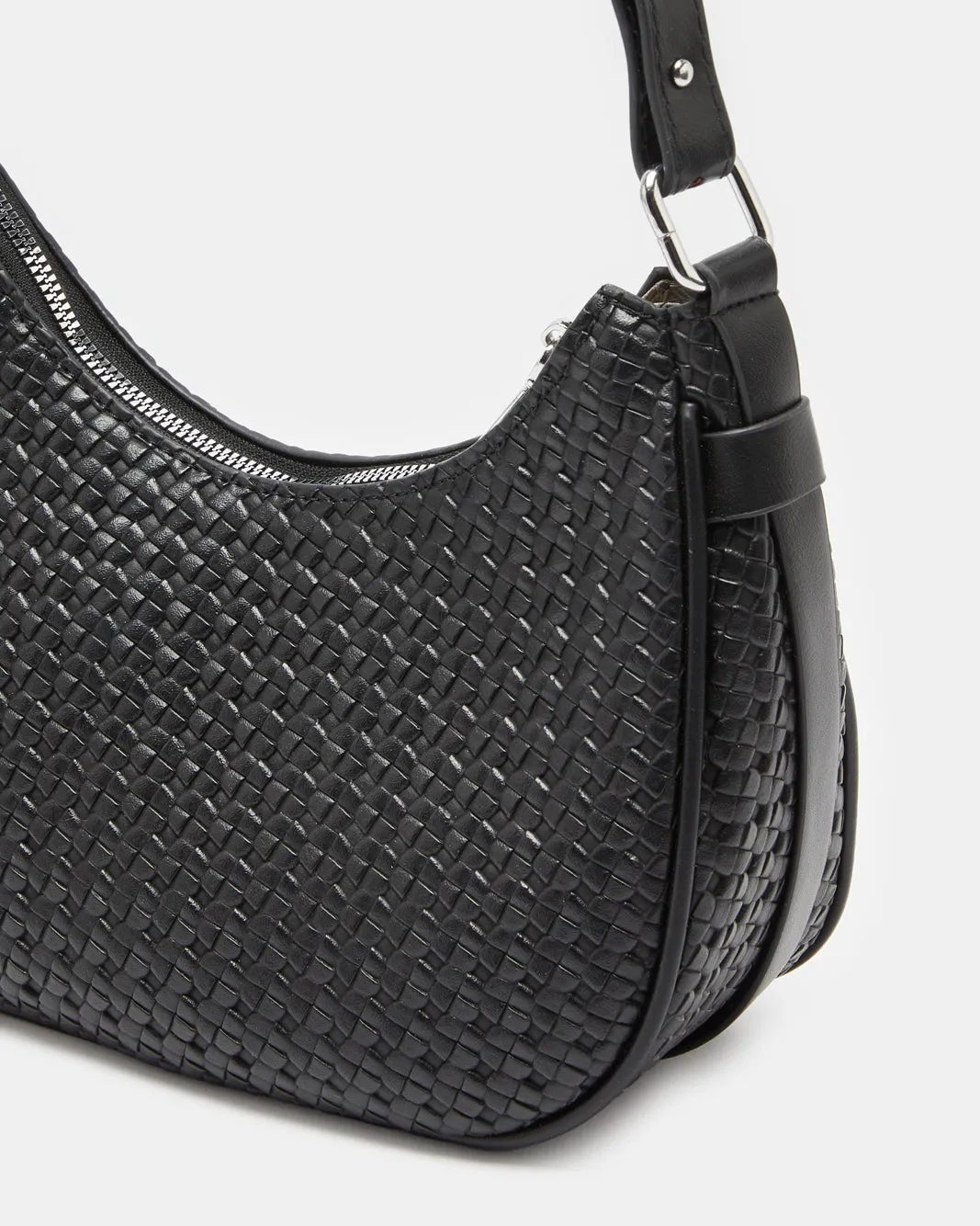 Women Black Textured Handbag sold by Redtag product image thumbnail 3