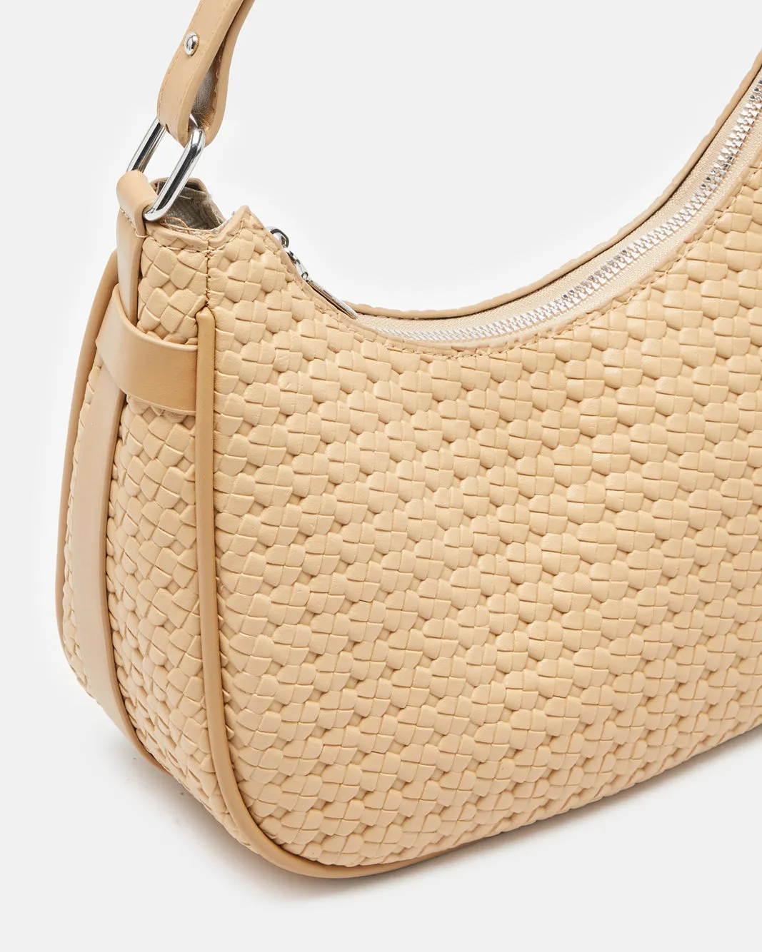 Women Beige Textured Handbag sold by Redtag product image thumbnail 3